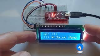 How to set up an LCD1602 with Arduino Nano scrolling text
