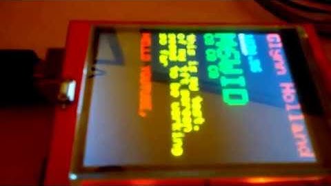 spfd5408 tft screen for arduino bought from banggood.com