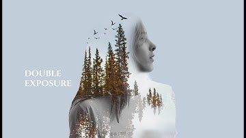Double Exposure tree  - Photoshop  Tutorial
