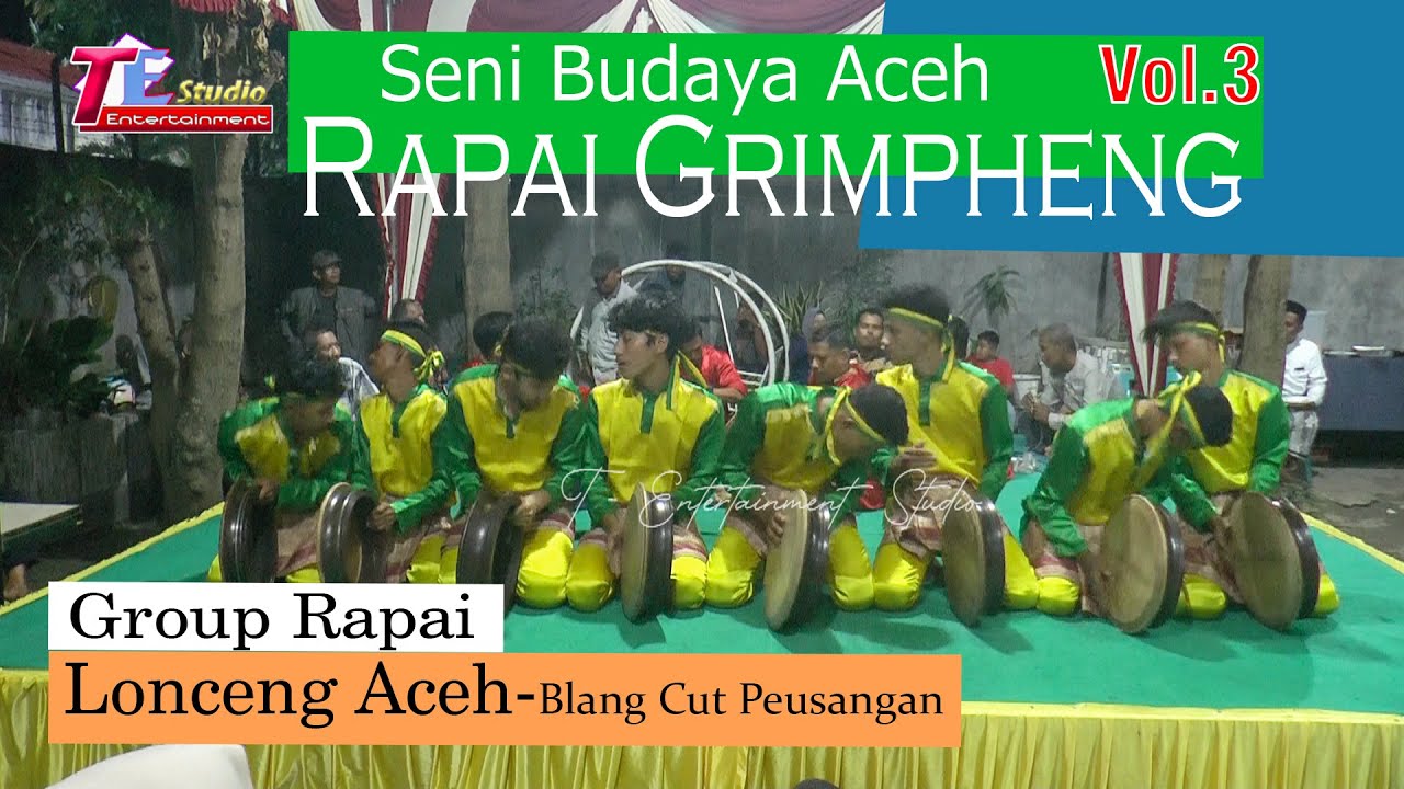 Seni Budaya Aceh Rapai Grimpheng I Group Lonceng Aceh  Peusangan Vol.3
