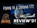 Rando Reviews #17 - Flying in a Cessna 172 Airplane