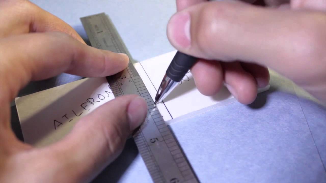 Making Hinges with Foamboard YouTube