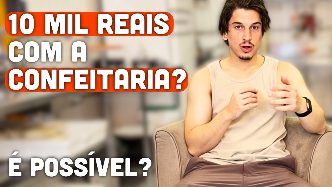 Dá pra faturar 10k na confeitaria