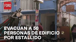 Fuga De Gas Provoca Estallido En Un Edificio En Alcaldía Cuauhtémoc - Las Noticias