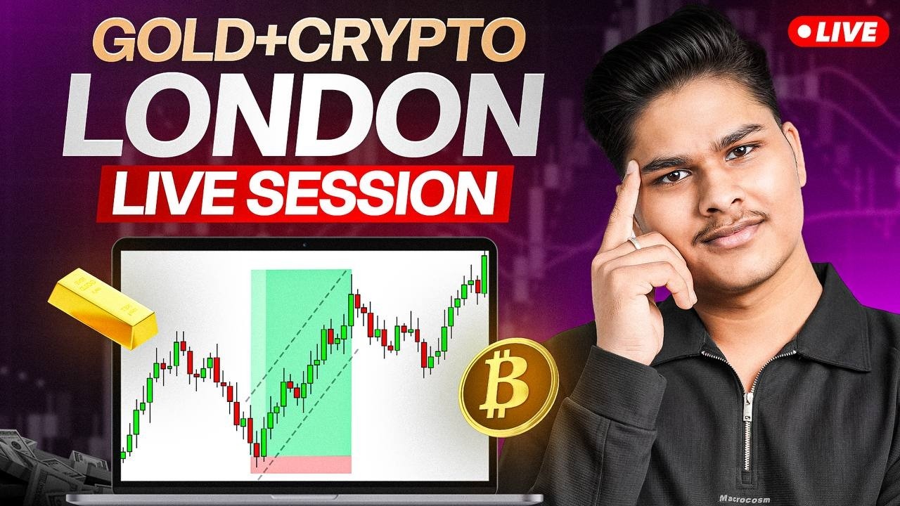 18 Feb | Live Market Analysis for Gold and Crypto | Hindi