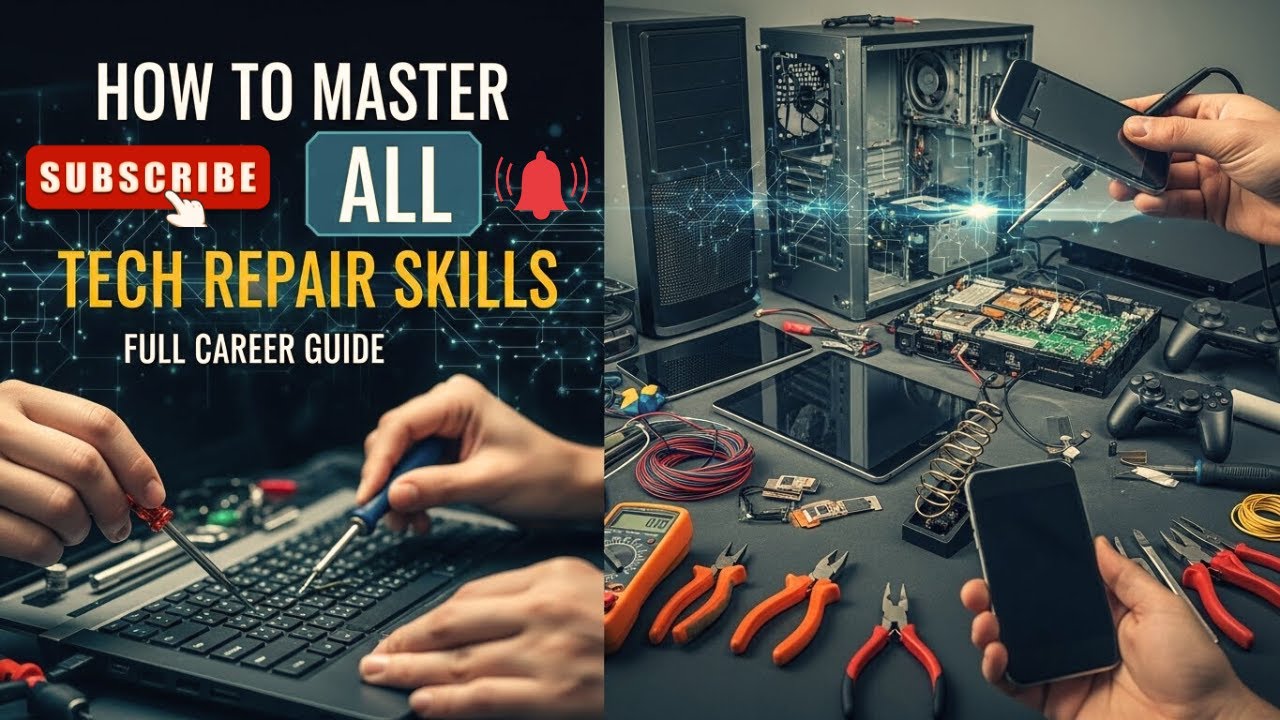 How to Master ALL Tech Repair Skills (Full Career Guide) | Tech Explained Story