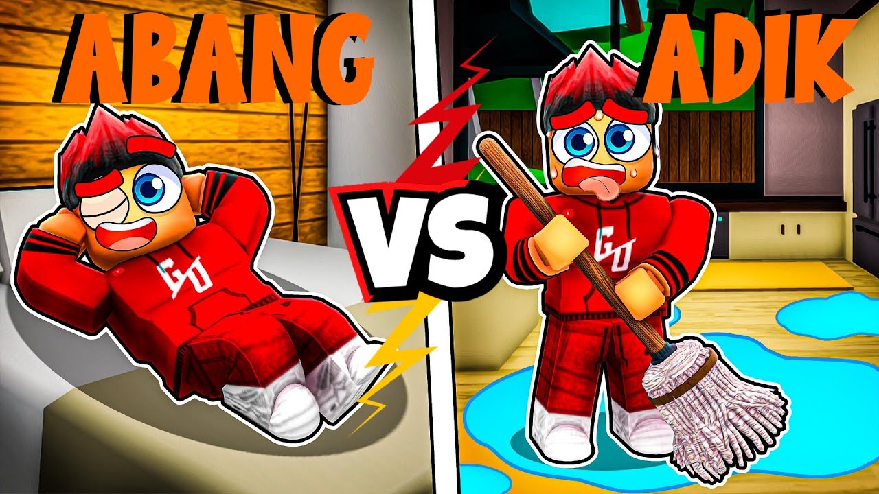 ABANG VS ADIK! [Brookhaven 🏡RP] (Roblox Malaysia)