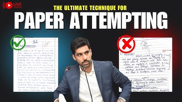 MASTER Paper Attempting Techniques | Crack The Current Affairs Exam