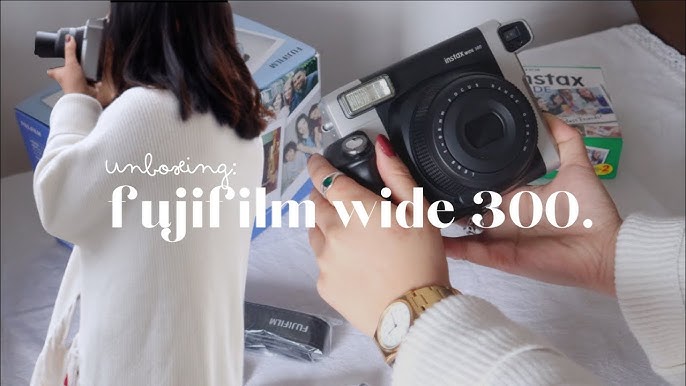 Fujifilm Instax Wide 300 Toffee! unboxing - YouTube