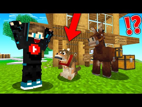 ماين كرافت حياة سرية 6 واخيرا لقيت كفته بعد غياب شهور وجبتله صديق جديد 