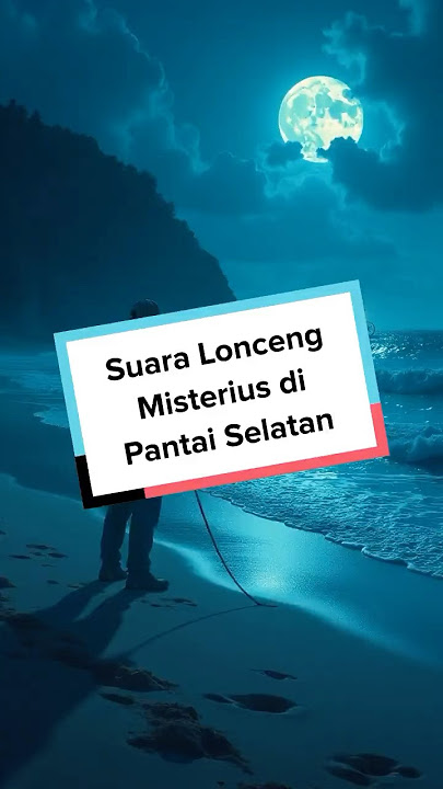 Pernah dengar suara lonceng di malam Jumat Kliwon di pantai selatan Yogyakarta?  #ai #nyirorokidul