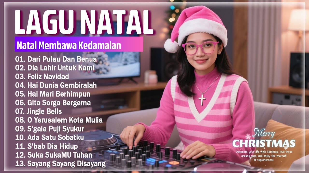 Lagu NATAL Paling Merdu Penuh Kedamaian ❤️ DJ Natal Terbaik Dan Terpopuler Sepanjang Masa