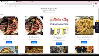 Food Recipe App using React