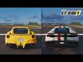 The Crew 2 | Ferrari F12 Berlinetta 2013 vs. Lamborghini Huracan LP6 10-4 2015 Sound and Performance