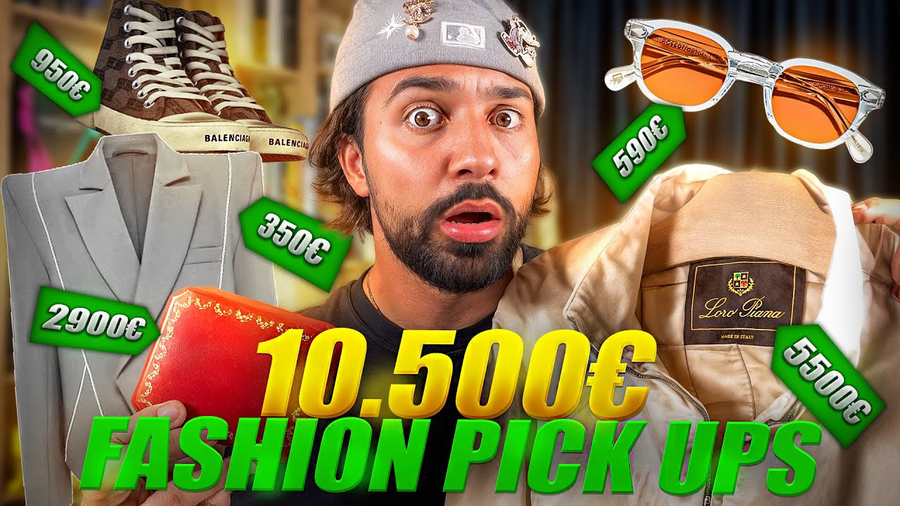 10'000€ Fashion Pickups sind ESKALIERT…(Loro Piana, Cartier, Balenciaga)