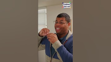 How to easily restring your hoodie drawstrings #problemsolved #wardrobe #clothes #lifehacks
