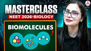 Biomolecules Full Chapter in ONE SHOT for NEET 2026 Biology by Gargi Ma'am!