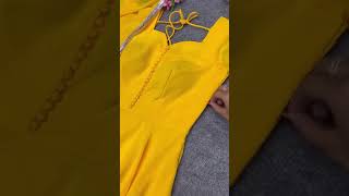 yellow anarkali suit | for woman |letest design|new fashion |😍😍😍😍😍😚😚 screenshot 1