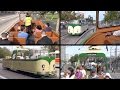 Riding 1934 "boat tram" Muni streetcar no. 233 - San Francisco Muni Heritage Weekend 2015 Part 2