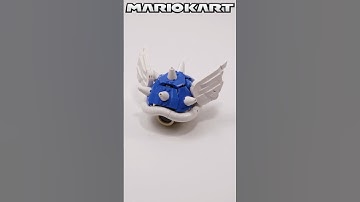 LEGO Mario Kart Winged Blue Shell Stop Motion Build