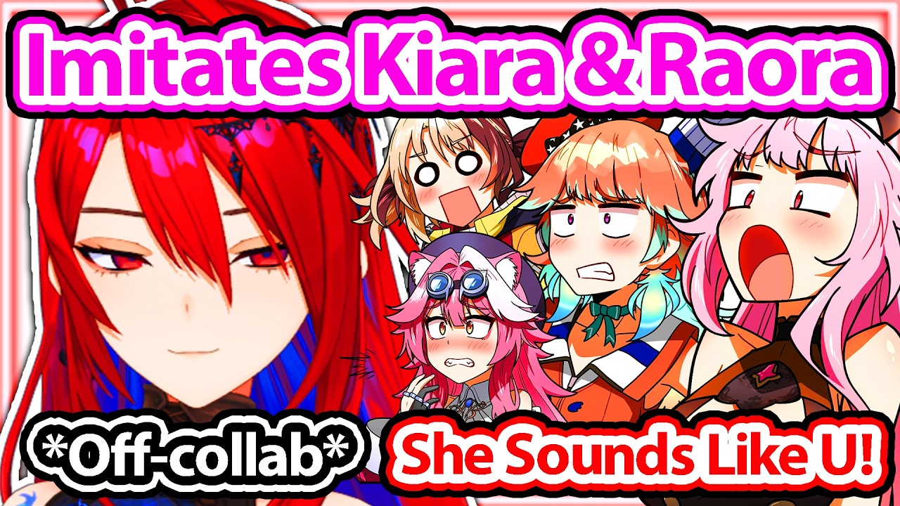 Liz Perfect Kiara's Doom Impression Surprised Everyone during off-collab 【Hololive】