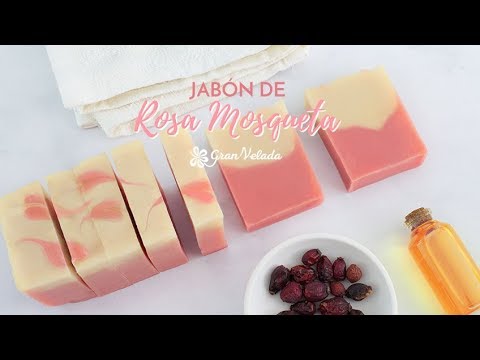 Jabon de aceite de rosa mosqueta