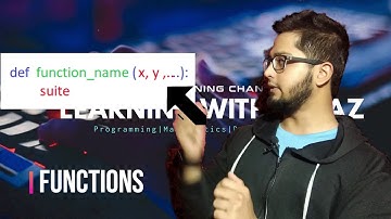 16.Parameters in Functions in Python - Positional and Default/Keyword arguments