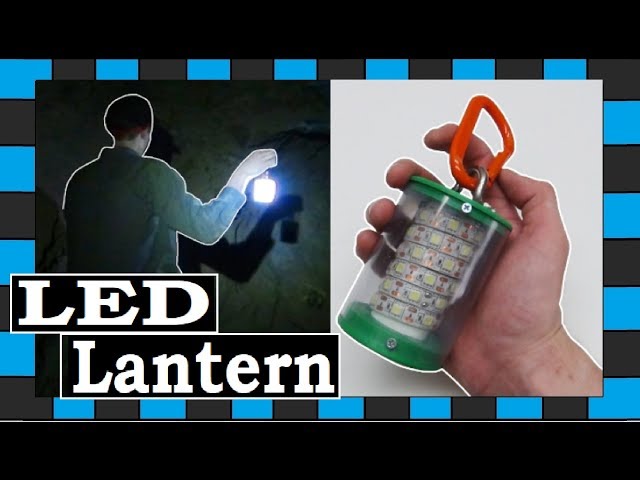 Make a Simple LED Camping Lantern - Make