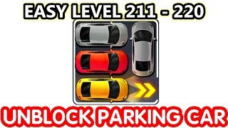 Unblock Parking Car | EASY | Level 211 - 220 | Solution screenshot 1