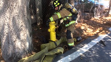 Academy Video: Hydrant Operation, Single Forward Hose Lay