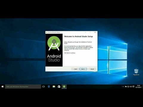 Installieren von Android Studio 2.3.x / 3.0 [2017] [German/Deutsch]