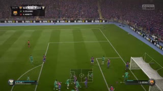 FIFA 17_2017100802_監督キャリアモード_コパ・デ・エスパーニャ_FCバルセロナ 1-0 CDレガネス