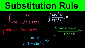 U substitution - Substitution method for trigonometric Examples -A little Tricky Examples - Calculus