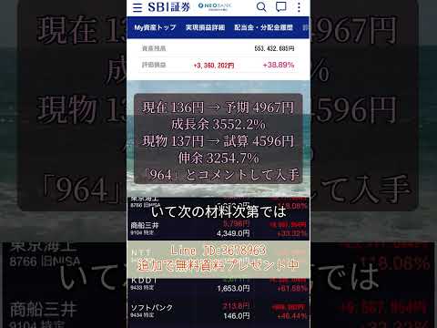 #日本株#株急騰#投資初心者#株主優待#株デイトレード#株価 ...