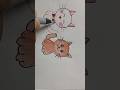 Draw This Cute Cat in 30 Seconds 😻✏️#shorts#ytshorts