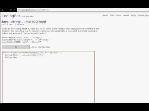 CodingBat.com Java Puzzles 9