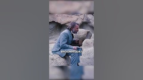 "Your slave wife speaks german and her name is broomhilda von shaft?" - Django unchained (2012)