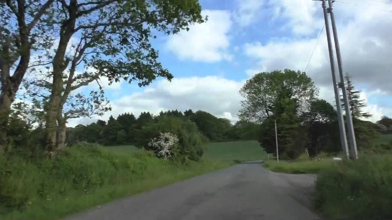 Driving From 22160 Duault To 22340 Locarn, Côtes d'Armor, Brittany, France 24th May 2014