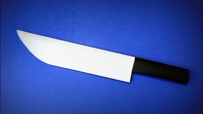 How to make a paper knife, Easy paper knife