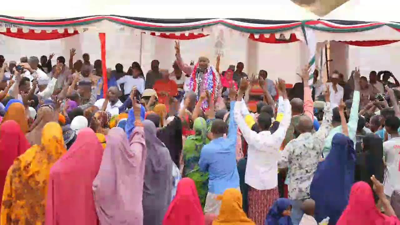 Tarbaj Constituency Economic Empowerment Engagement, Tarbaj TTC Grounds, Wajir.