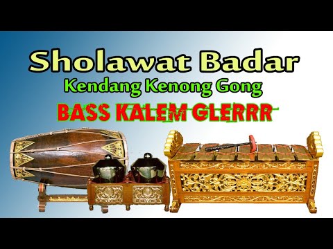Sholawat Badar Versi Kendang Kenong Gong - Bass Horeg Kalem Gleerr