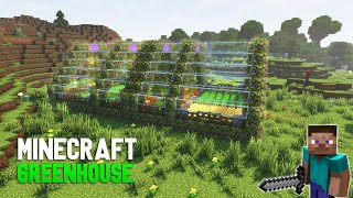 Minecraft | How to Build a Greenhouse