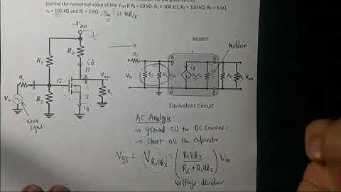 MOSFET AC Analysis