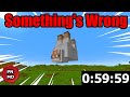 Speedrunning Minecraft But Somethings Wrong...