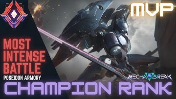 Stellaris Champion Rank INTENSE BATTLE MVP | Mecha BREAK Gameplay