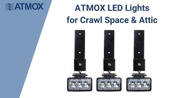 LED Lights for Crawl Space and Attic - Ask for ATMOX