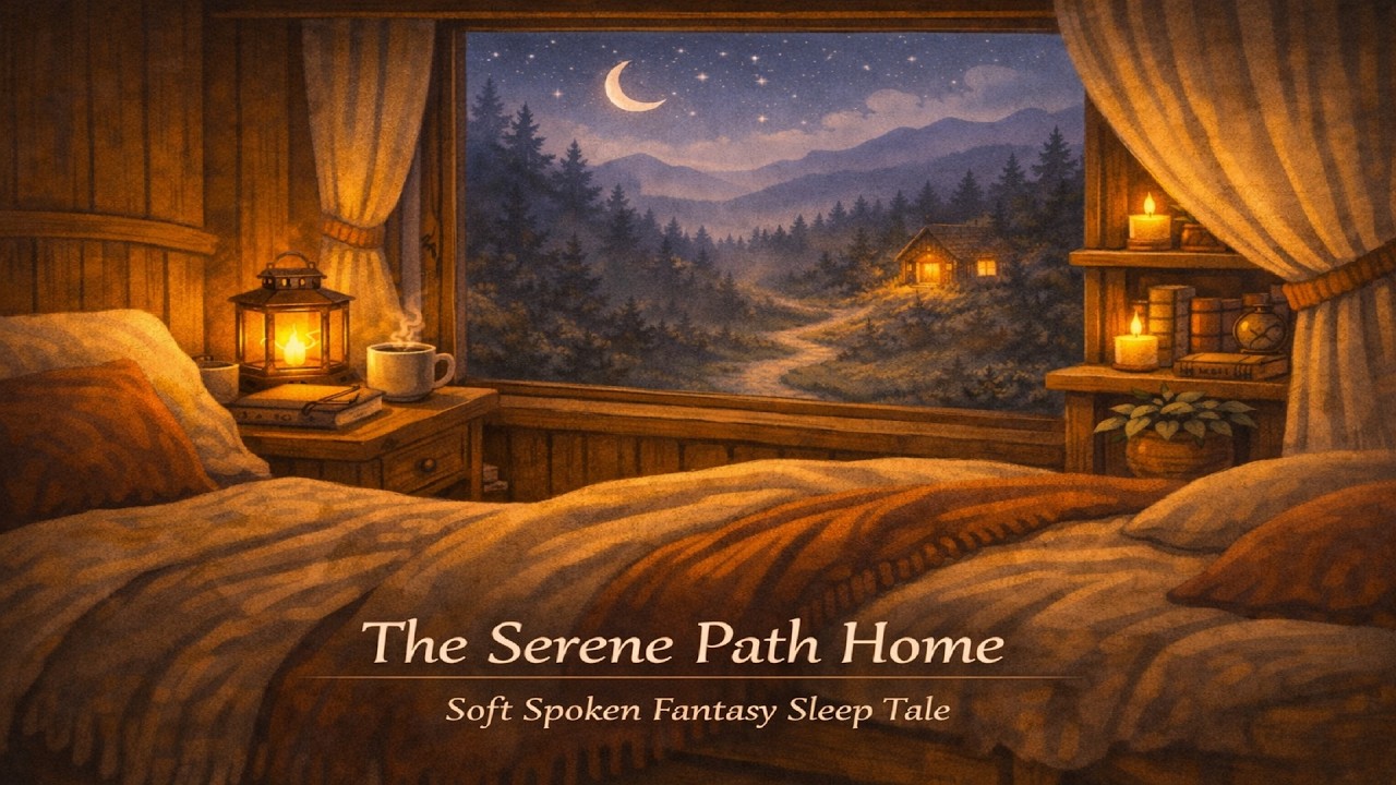 🌿 The Serene Path Home | Soft Spoken Fantasy Sleep Tale (2 Hours)