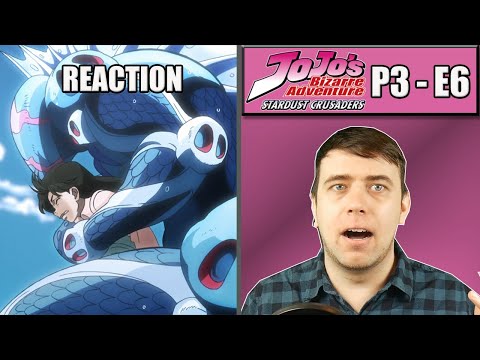 Rich Reaction - Jojo's Bizarre Adventure STARDUST CRUSADERS Episode 6 - Dark Blue Moon