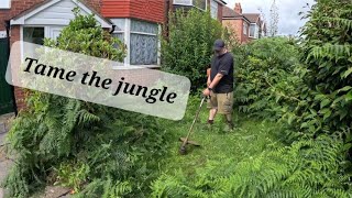 Elderly gentlemen living with dementia couldn't do his Garden anymore So I took care of it for FREE