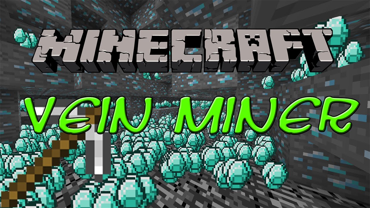 Vein Miner Mod For Minecraft 1 12 1 11 2 Minecraftside
